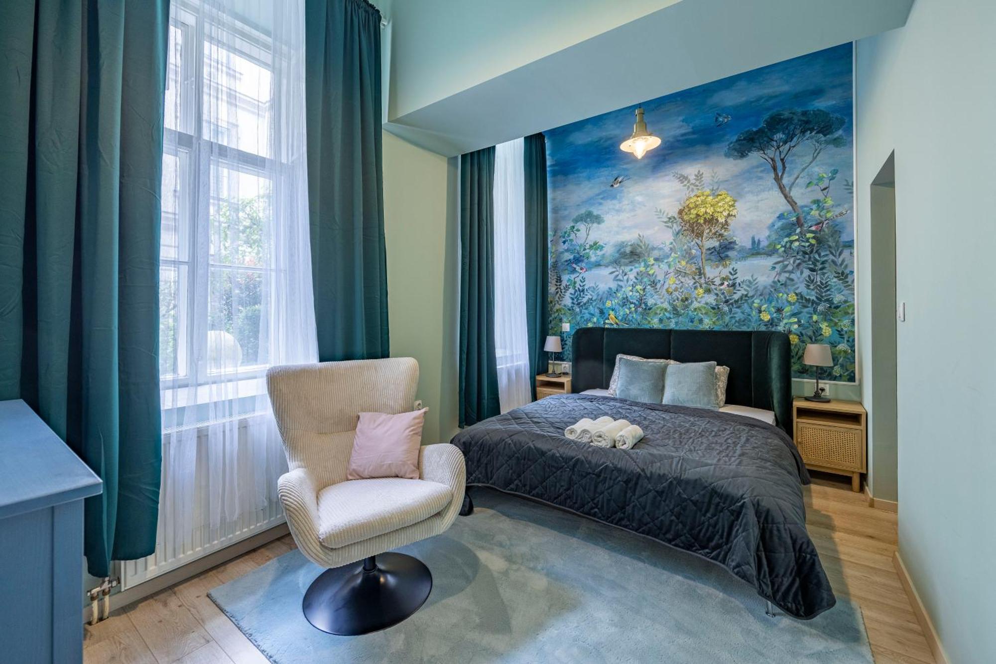 شقة Hidden Gem With Terrace On The Andrassy Fashion Road بودابست المظهر الخارجي الصورة